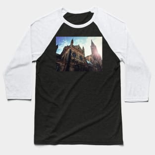 Roman Catholic Cathedral Notre Dame of Strasbourg Baseball T-Shirt